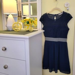 Jolt Semi-Formal Flare Dress